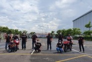 Biker CBR Jawa Timur Antusias ikuti Test Ride All New Honda CBR 150R