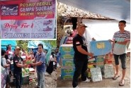 CBR Club Indonesia Chapter Polman Donasi ke korban gempa Sulbar