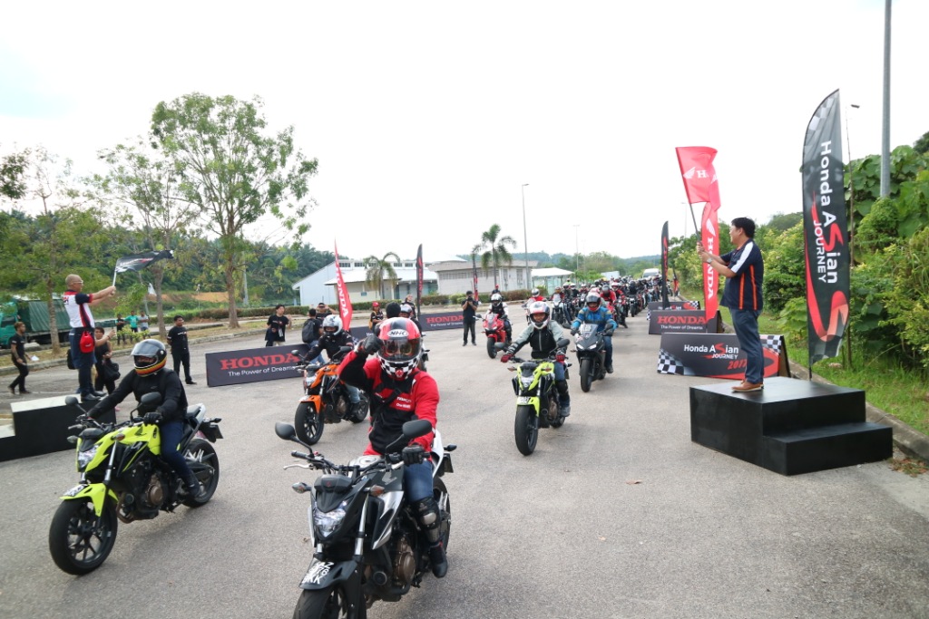23 Pencinta Big Bike dari Indonesia Ikuti Honda Asian Journey 2017