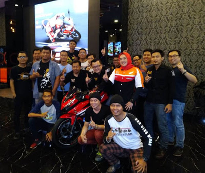 Sambut New CBR 150R, Honda Medan Gelar Nobar Bareng Komunitas 