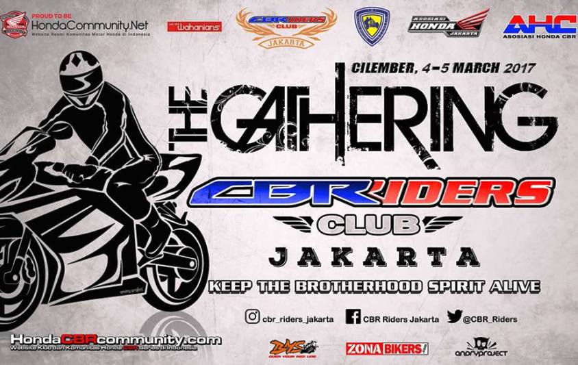 CBR Riders  Jakarta Sukses Gelar Family Gathering Perdananya