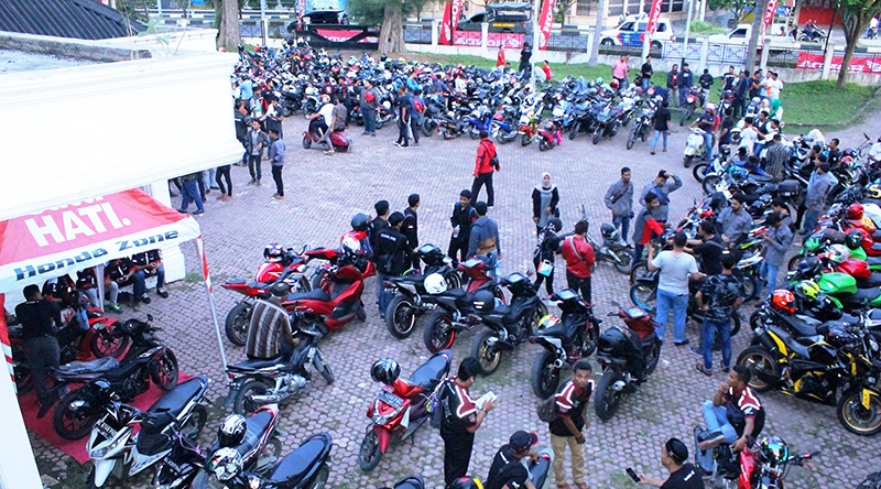 Kopdar Berfaedah Capella Honda, Gelar Brotherfood Gathering Libatkan Bikers Aceh
