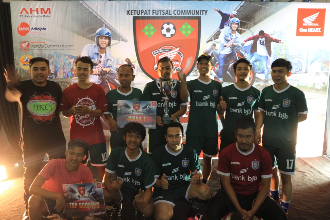 Inilah Juara Ketupat Futsal Community di Wilayah Bandung