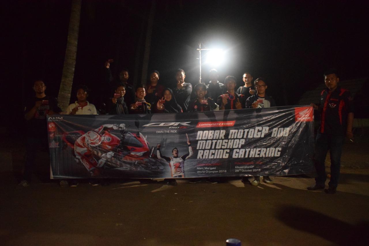Kopdar Seru CBR Riders Owner Serang Sambil Nobar MotoGP