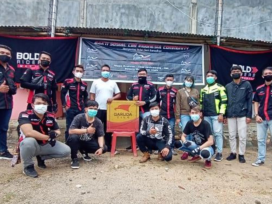 Paguyuban CBR Indonesia Comunity Beri Bantuan Ke Masjid Di Sulawesi Utara
