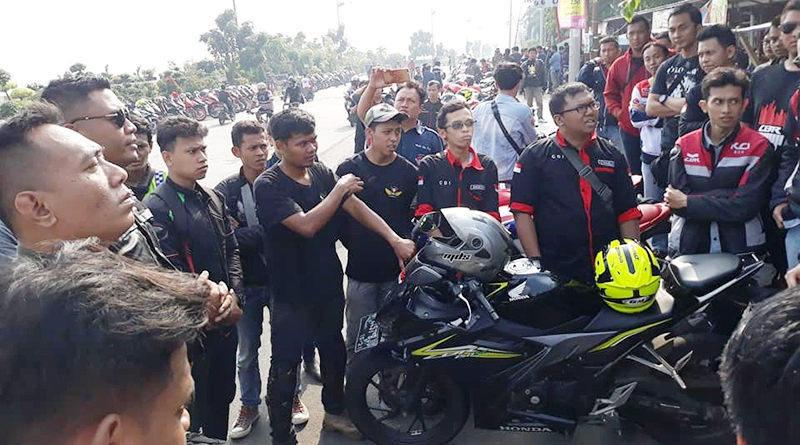Bikers CBR Perkuat Silaturahmi Dalam Sunmori All Riders CBR Jakarta 