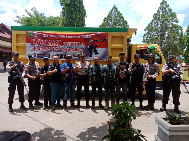 Komunitas Honda Barito Timur, Aksi galang dana Korban Gempa palu