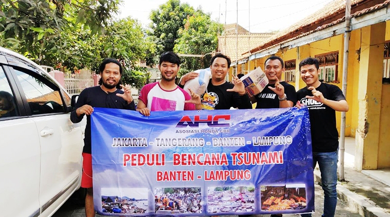 Baksos AHC Kirimkan Langsung Bantuan Untuk Korban Tsunami Banten