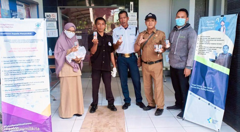 CBR Owner Tangerang Dukung Kinerja Tim Medis Donasikan Produk Kesehatan