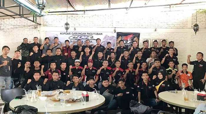 Intip Kopdar Gabungan Komunitas Honda CBR Sumut, Serunya...