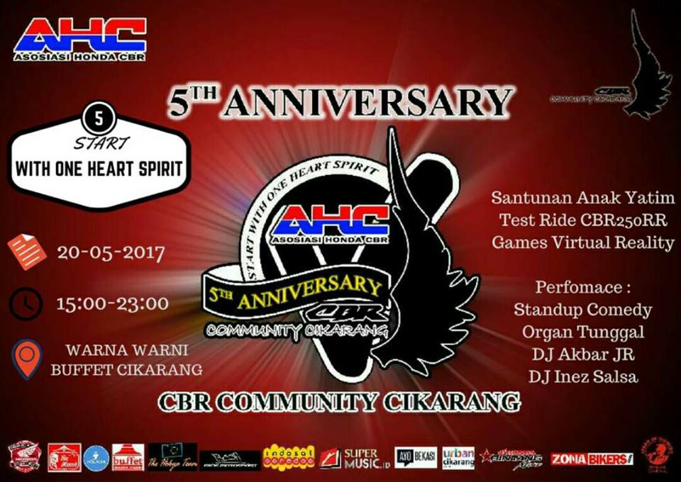 Anniversary CBR Cikarang dan Deklarasi CBR Barito Timur