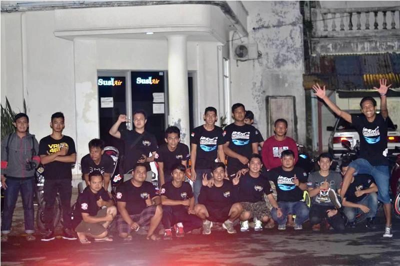 Majalengka CBR Rider (MCR) Road to Pangandaran Gelar Pelantikan Anggota Baru