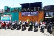 Nobar MotoGP Kediri...Komunitas CBR Rayakan Kemenangan Marquez