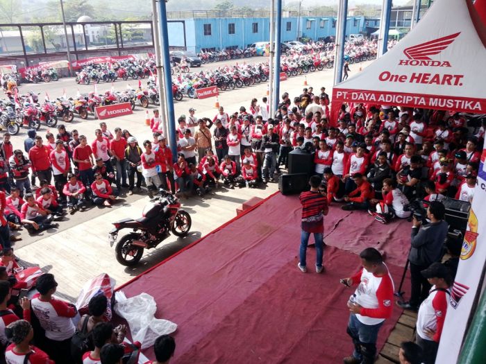 500 Bikers ikuti Jambore Nasional Honda CBR ke-4