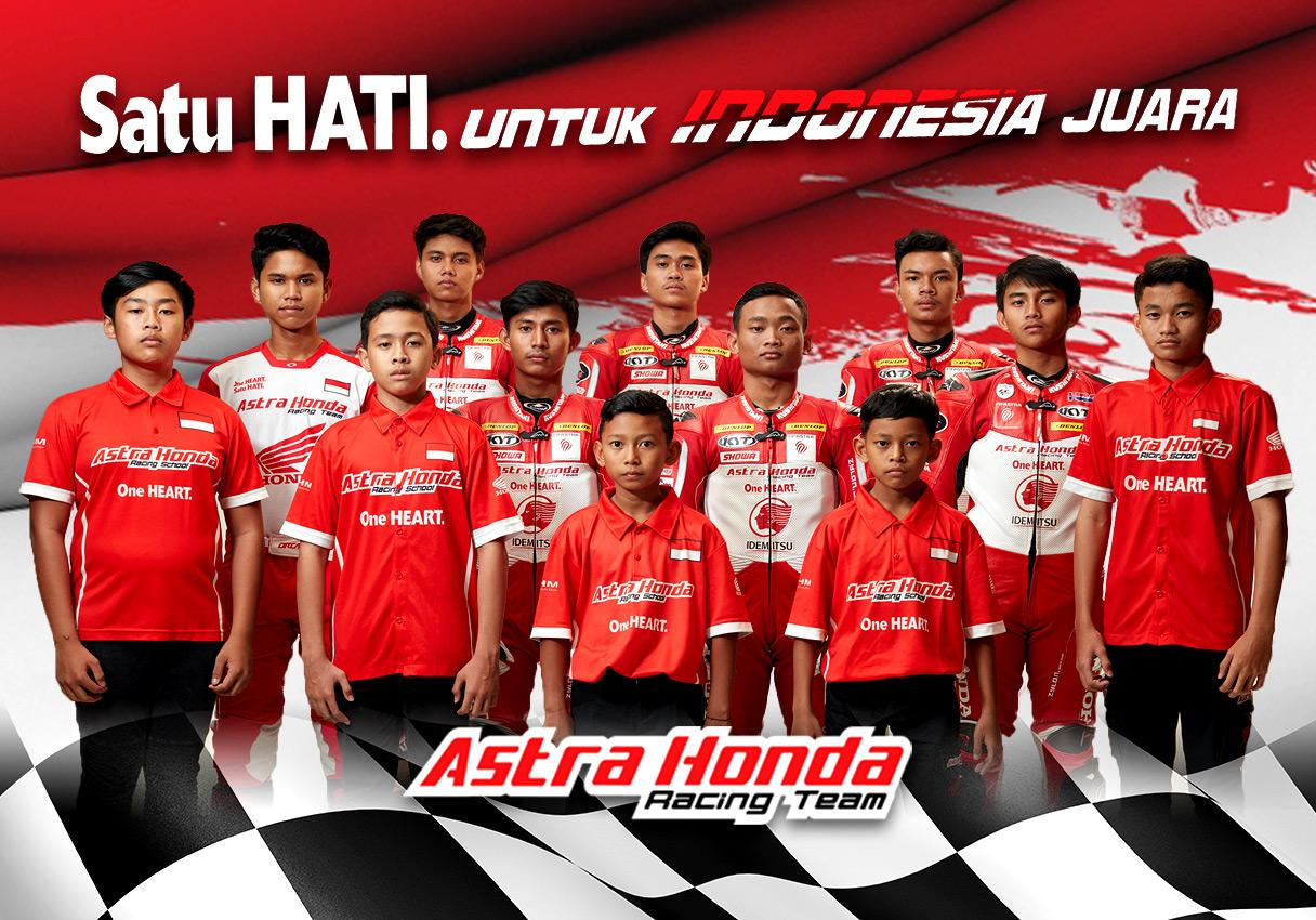 Para Pebalap Astra Honda Siap Harumkan Nama Indonesia