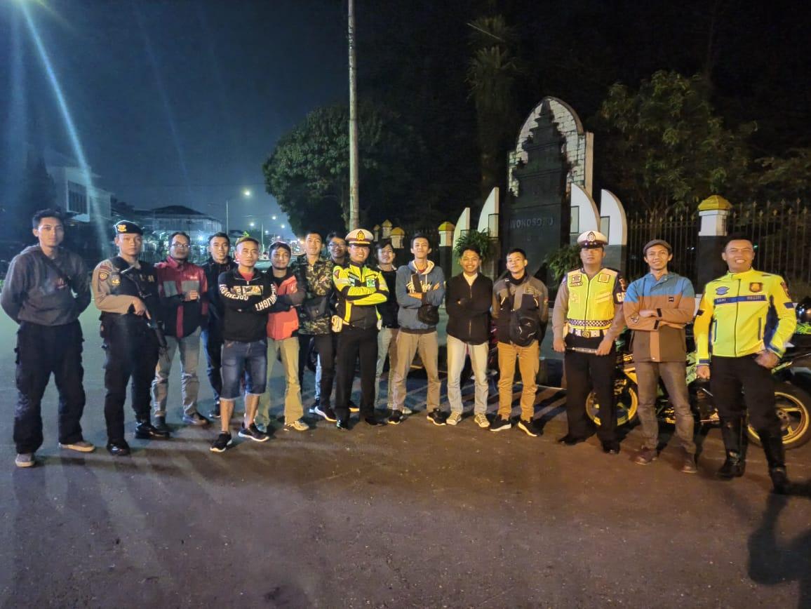 KOPDAR Rider CBR Wonosobo (RCW) Kedatangan Tamu Terhormat Dari POLANTAS POLRES Wonosobo