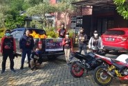 Semangat Satu hati, CBR Club Indonesia Region Samarinda melakukan kegiatan Community Sosial Responsi