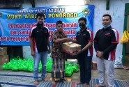 KCI Ponorogo Salurkan Bantuan Musibah Kebakaran Panti Asuhan Yatim Piatu Mukti Wibawa