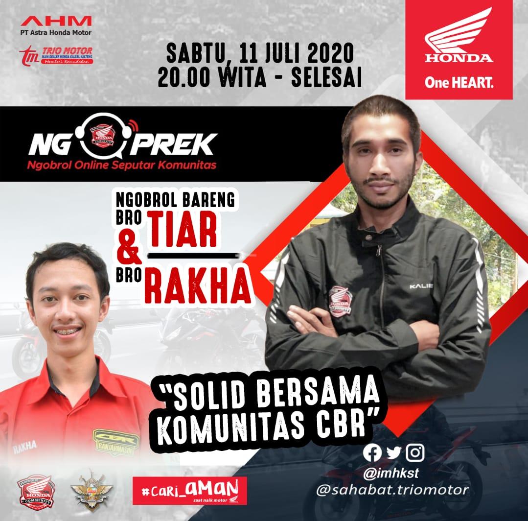 Ngoprek Bareng  bersama Bro Rakha CBR Banjarmasin