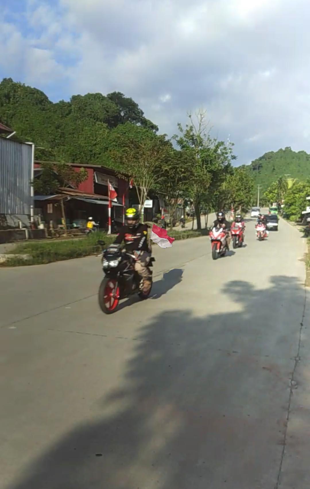 Dalam Rangka Hari Kemerdekaan RI ke 75, CCI Samarinda Riding  Santai Sore ke Kabupaten Tetangga