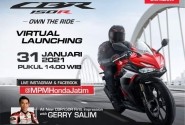 Banjir hadiah Cak di  VIRTUAL LAUNCHING! All New CBR 150R
