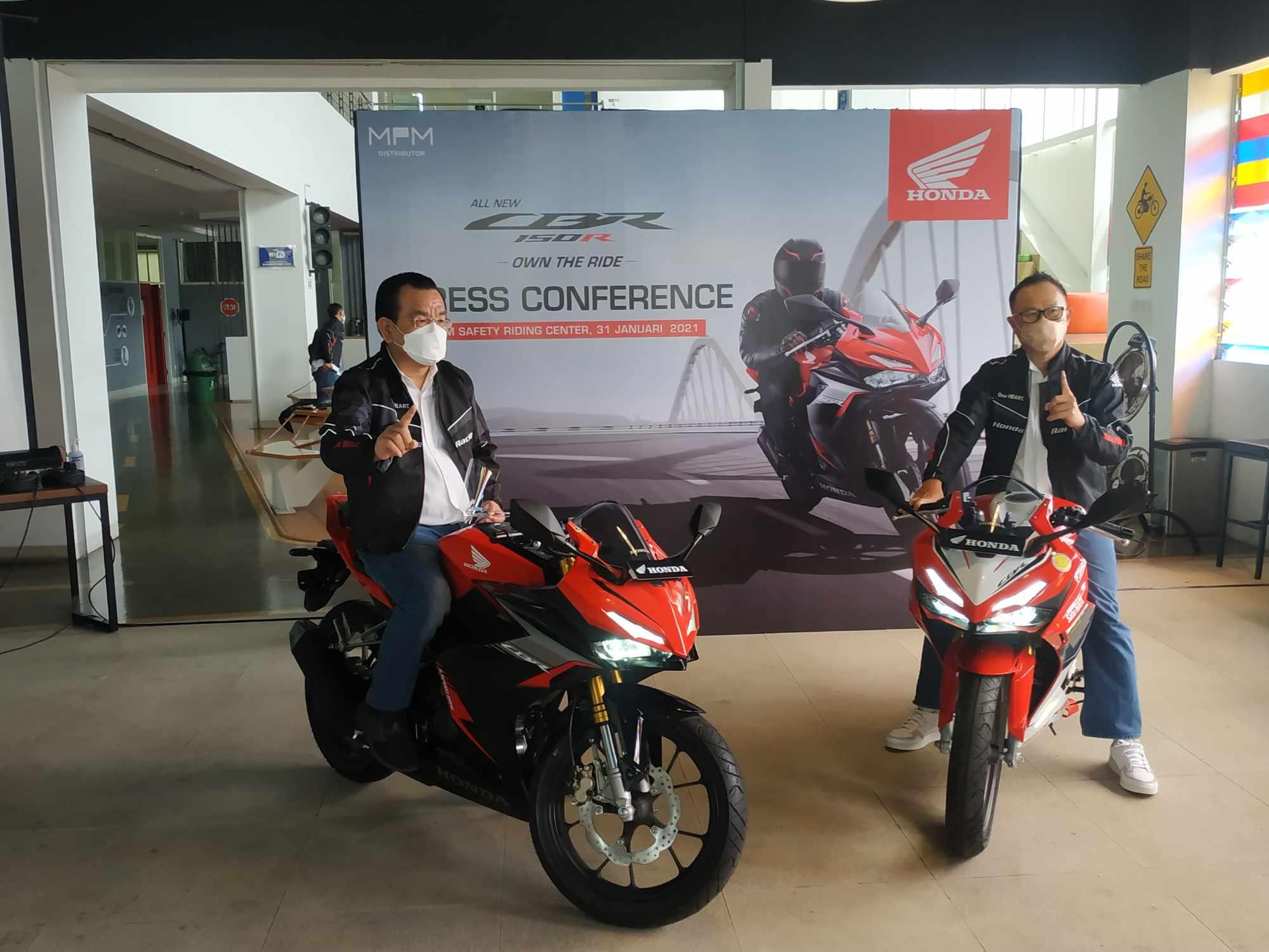 All New CBR150R Makin Berkarakter dan Lincah Meluncur Di Jatim
