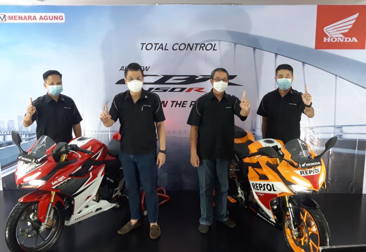 Dilaunching secara Virtual, Menara Agung Kenalkan Honda All New CBR150R
