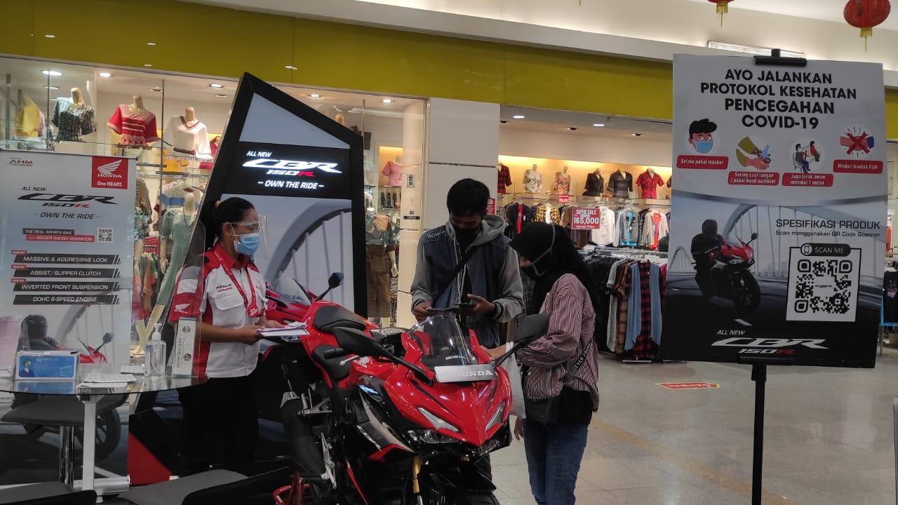 Antusias Konsumen Tinggi, MPM Honda Gelar Pameran All New CBR150R