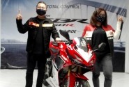 All New CBR150R Mengaspal Di Sulteng