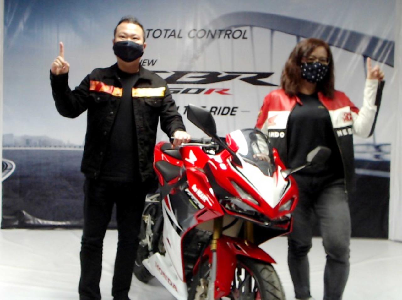 All New CBR150R Mengaspal Di Sulteng