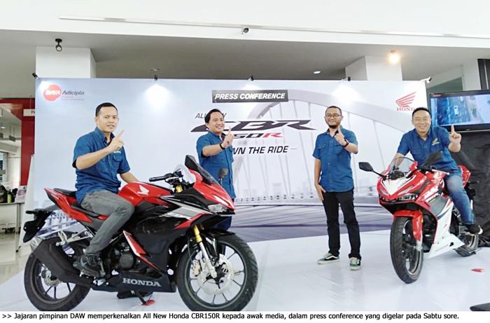 DAW Perkenalkan All New CBR150R & Menggelar Virtual Exhibition