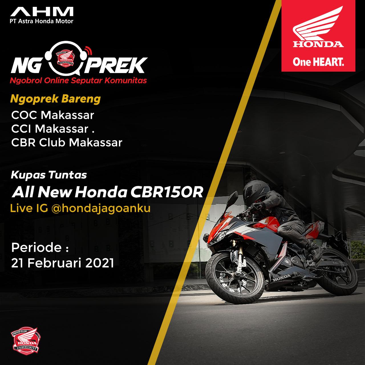 NGOPREK All New CBR150R dan Honda Sport Dyno Competition