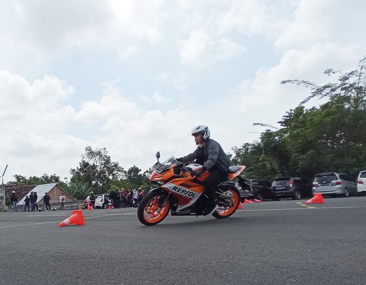 Tunas Honda Lampung Berikan Kesempatan Komunitas Mencicipi All New Honda CBR150R