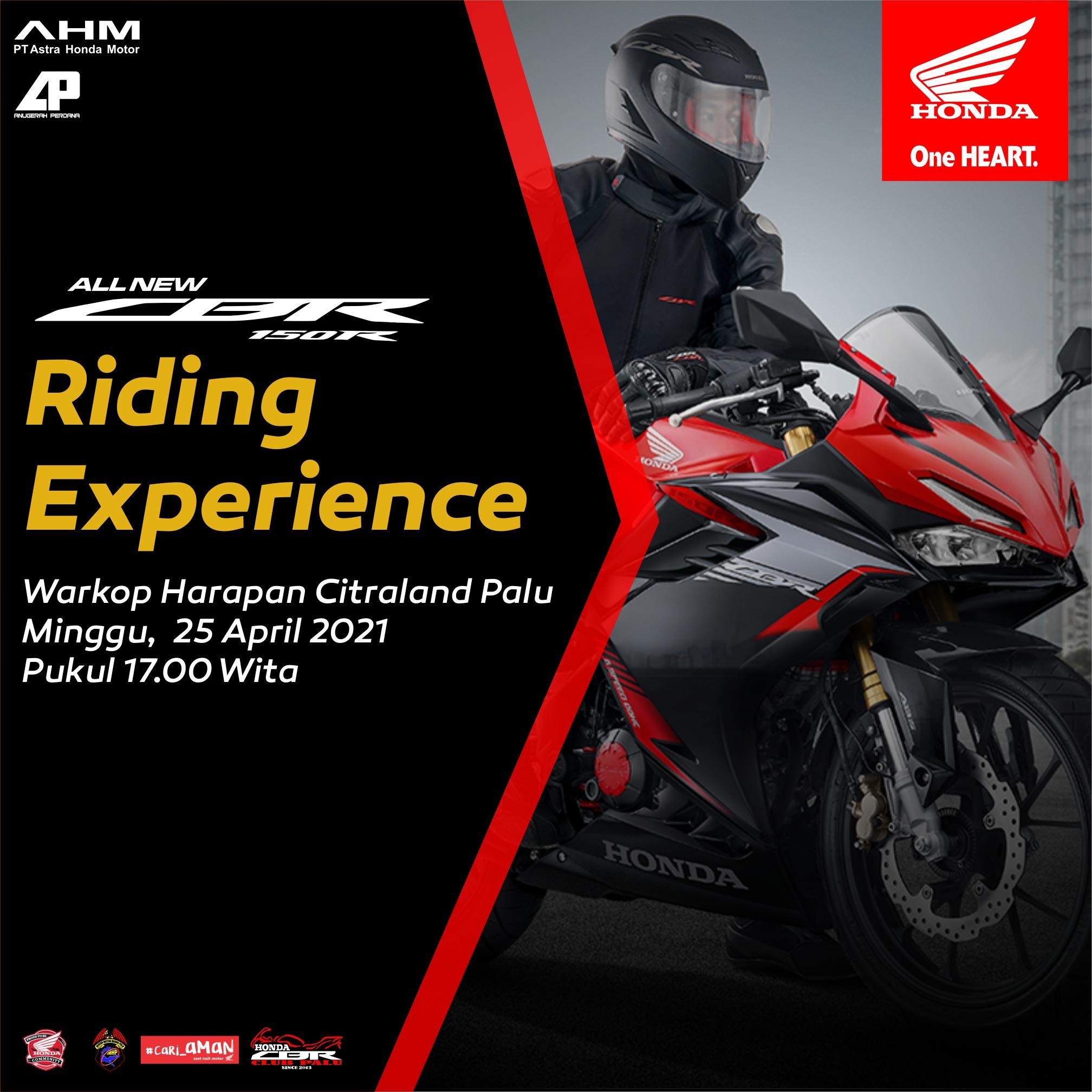 Riding Experience & Bukber Honda CBR Club Palu