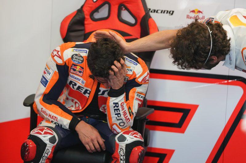 Emosi Marc Marquez Meledak