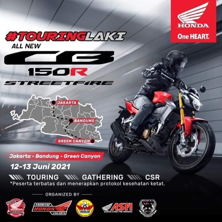 Dua Wadah Komunitas Nasional Bakal Ketemu di Touring Laki All New 150R Streetfire. Brotherhood