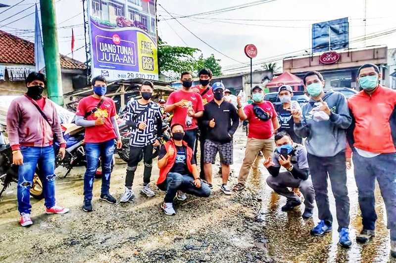 CBR Owner Tangerang Gelar Baksos FIGHT Covid-19 Memutus Penyebaran Virus Corona