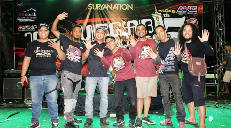 5 Komunitas AHC Sukseskan Touring Gabungan ke Pantai Sundak