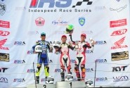 Dengan All New Honda CBR250RR, AHRT Dominasi Podium pada Debutnya di IRS 2017