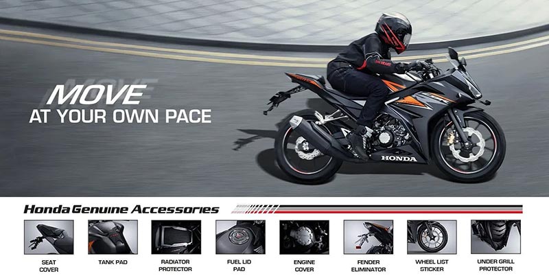 Pilihan Upgrade Aksesori Original Honda CBR150R