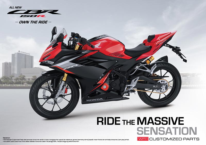 Honda Genuine Accessories All New Honda CBR150R
