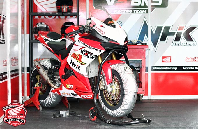 All New Honda CBR250RR Anjany Racing, Masih Andalkan Part Standar Buat Balap