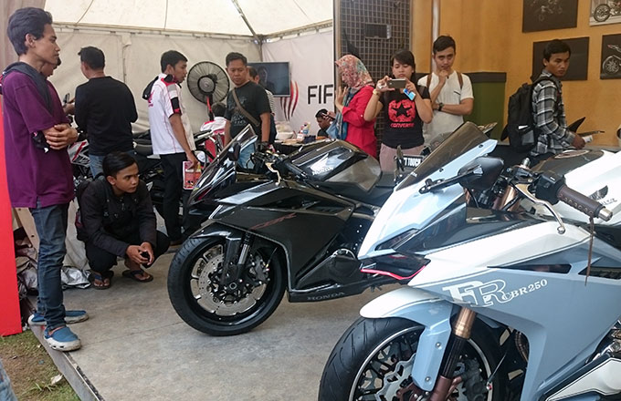All New Honda CBR250RR Sedot Perhatian Pengunjung BurTor 2016