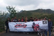 Kediri Honda CBR Owner Indonesia Lakukan Turing Kemerdekaan ke Gunung Kelud