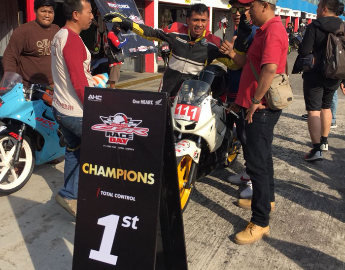 Bikers CBR Club Medan Raih Podium Pertama di ICE Day 2018, Mantap Kali!