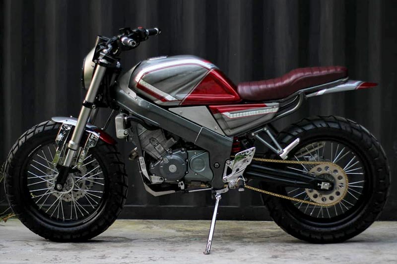 Honda CBR150R Bergaya Scrambler