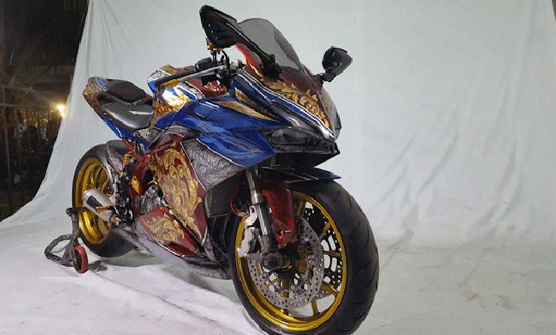 Seperti ini Wujud Modifikasi Honda CBR250RR Rp 60 Juta