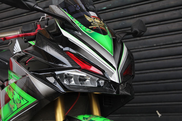 Inspirasi Modifikasi Honda CBR 250RR, Pakai Airbrush Lebih Hidup