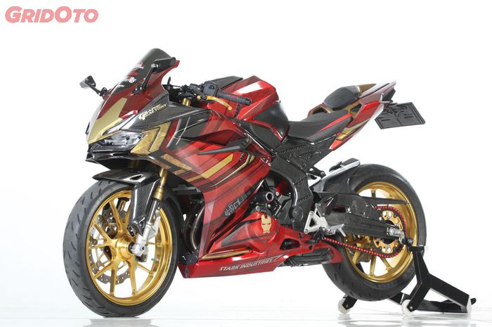 Modifikasi Honda CBR250RR Modifikasi Bertema Hulkbuster