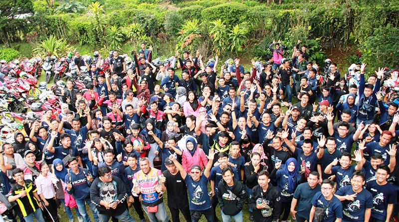 Makin Kompak! Komunitas Honda CBR Se-Bogor Lakukan Sunmori Bareng